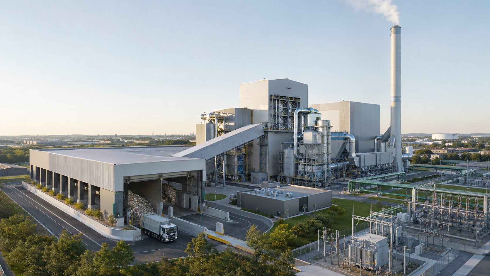 Waste-to-energy plant